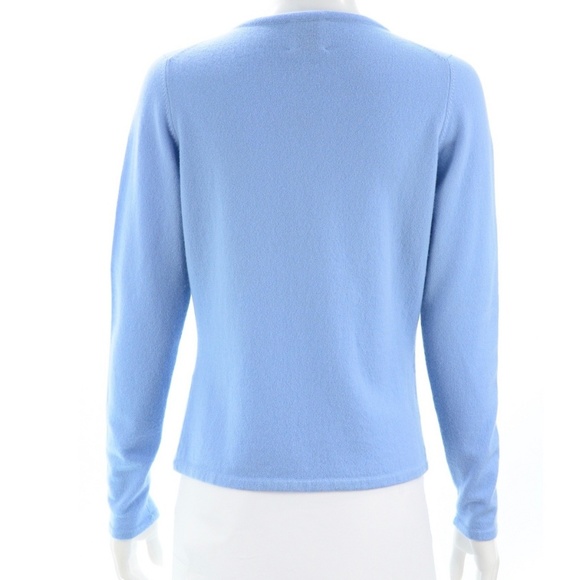 QUEEN OF CASHMERE TOP & CARDIGAN SET SIZE SMALL - Picture 5 of 5